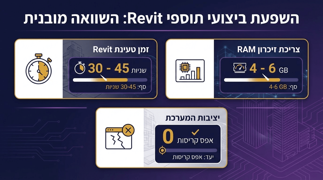 האם תוספים מאטים את רוויט? איך מודדים ומתייחסים
