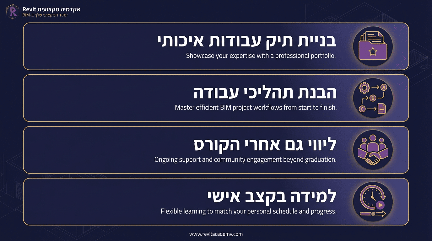 מה BIMAP האקדמיה לרוויט מציעה בפועל