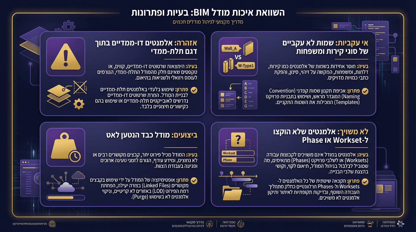 מודל איכותי ברוויט - סימנים לבעיות ואיך למנוע אותן