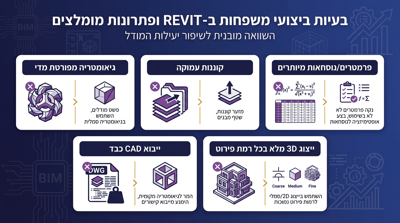 למה המשפחה מאטה את הפרויקט - מדדים ובדיקות