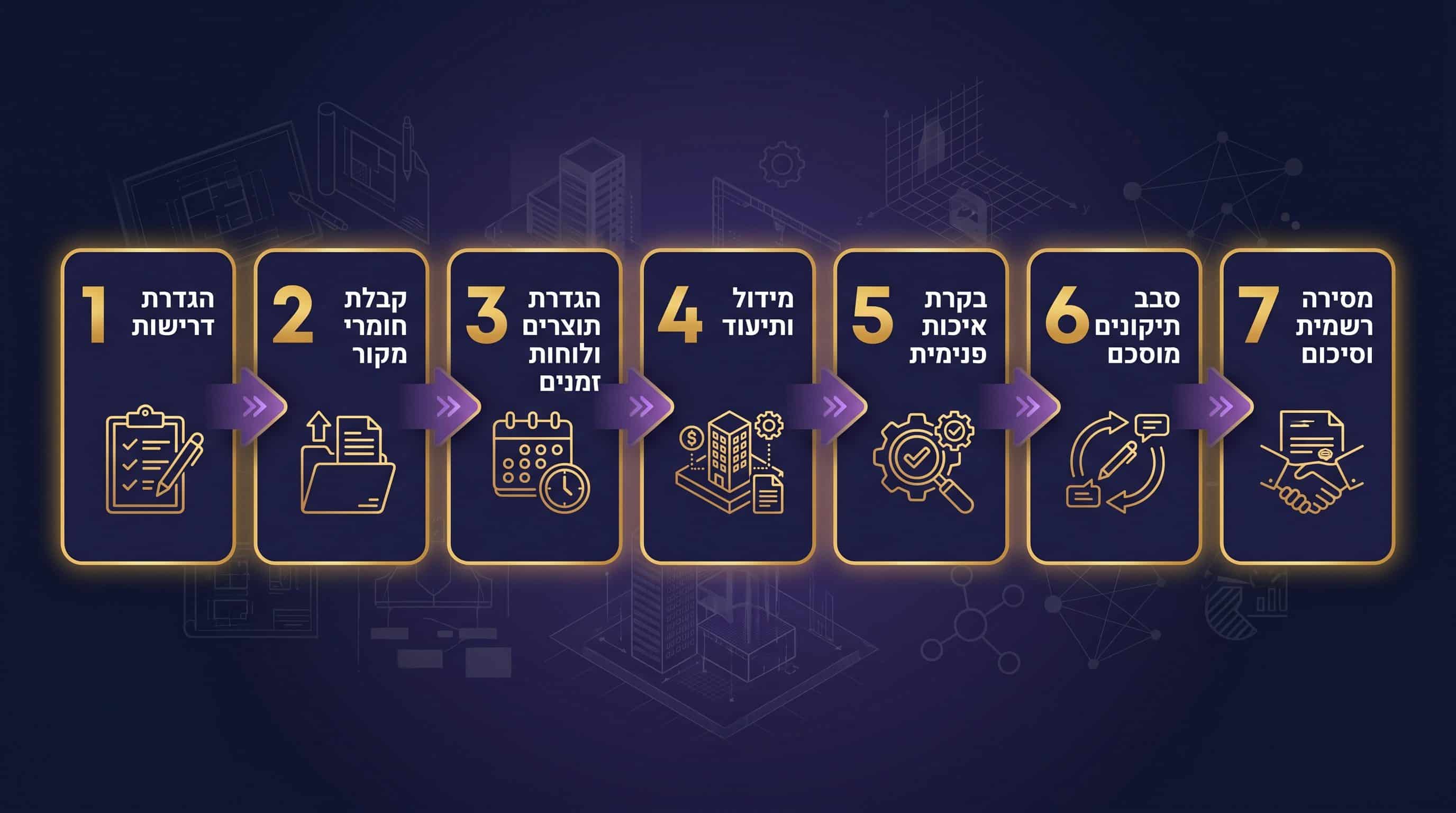 תהליך עבודה מסודר מול לקוח ברוויט