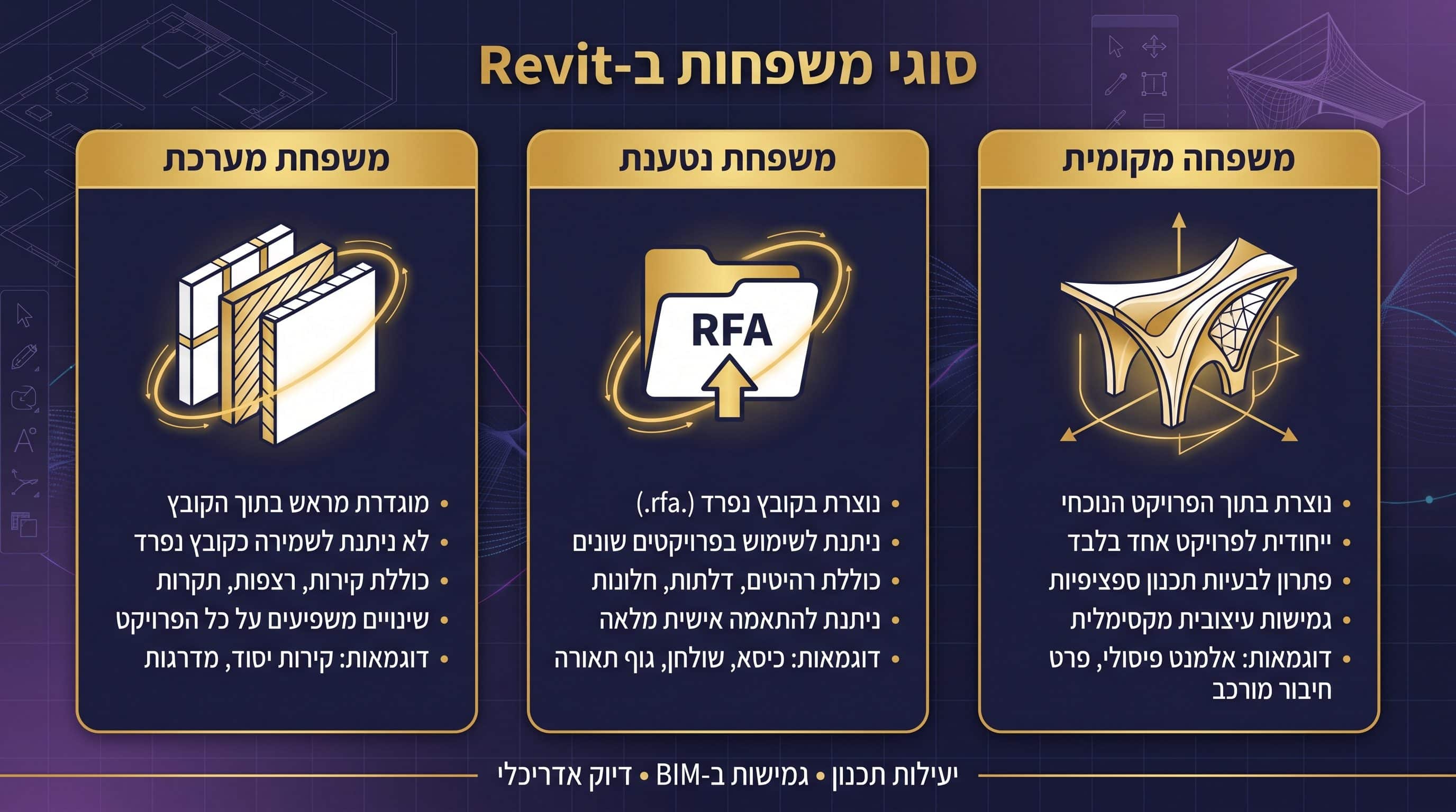 ההבדל בין משפחה מערכתית, נטענת ובתוך מקום ברוויט