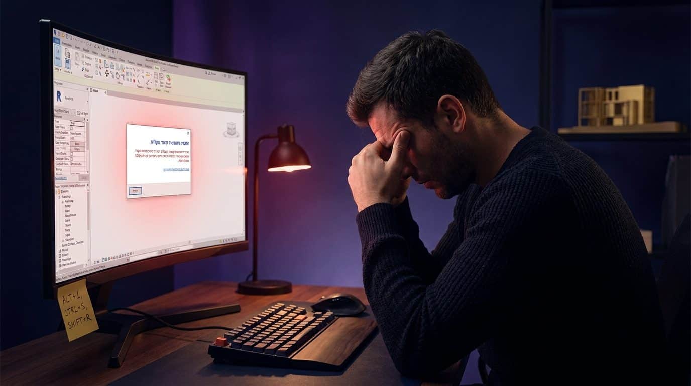 טעויות נפוצות עם קיצורי מקשים ברוויט